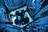 Blue man
