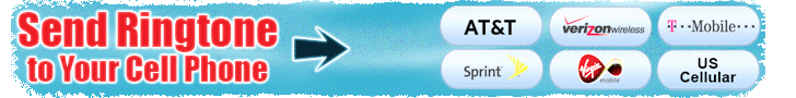 Send ringtone to your cell phone